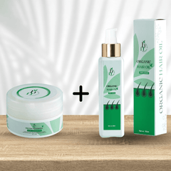 Protein Nourishing Mask + Organic Hair Oil