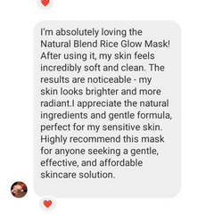 Rice Glow Mask