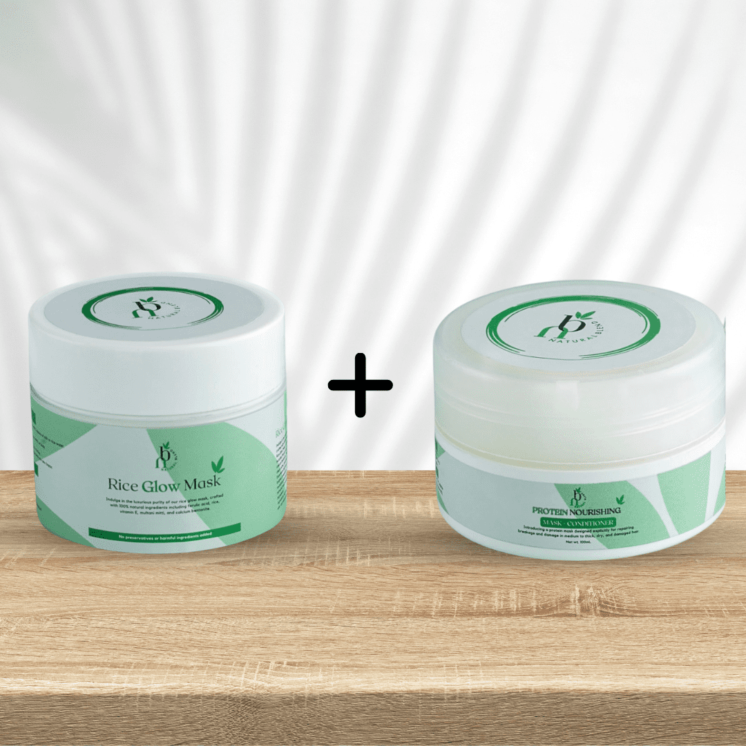 Rice Glow Mask + Protein Nourishing Mask